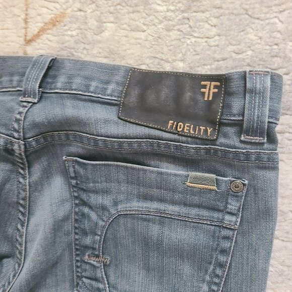 Fidelity Denim 5011 Diego Steel Jeans Men’s 36x32 Relaxed Straight Made in USA - Picture 14 of 14